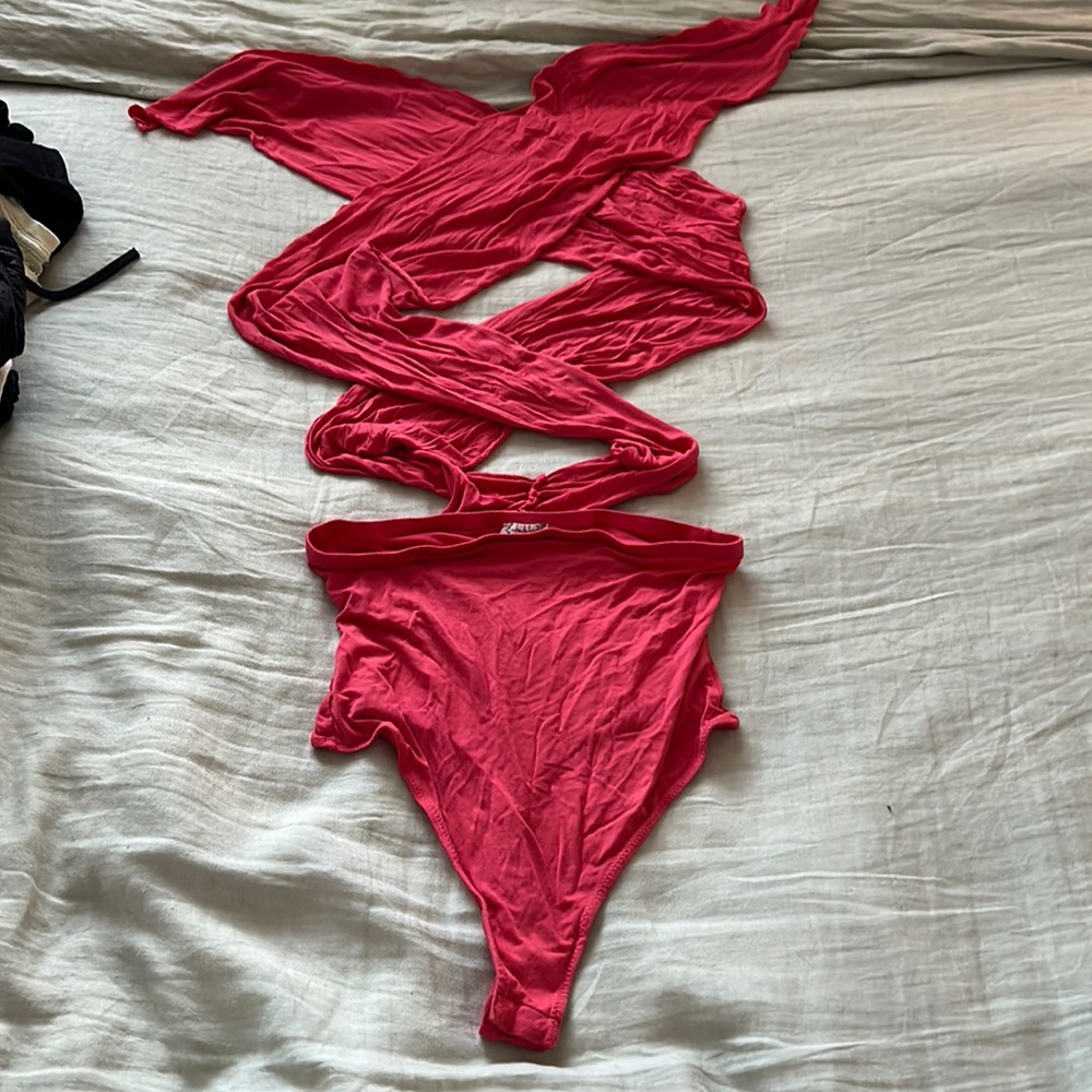 Free People Wrap Bodysuit